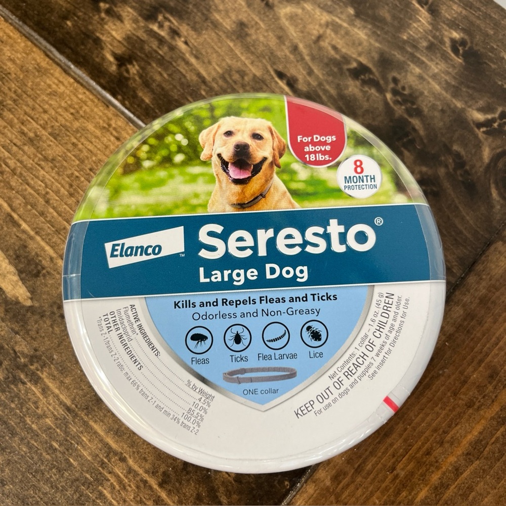 Tick Collar for LARGE Dogs NEW & SEALED!